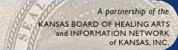 A partnership of the Kansas State Board of Healing Arts and the Information Network of Kansas, Inc.